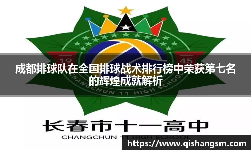 成都排球队在全国排球战术排行榜中荣获第七名的辉煌成就解析